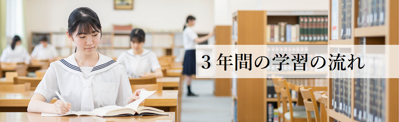 3年間の学習の流れ